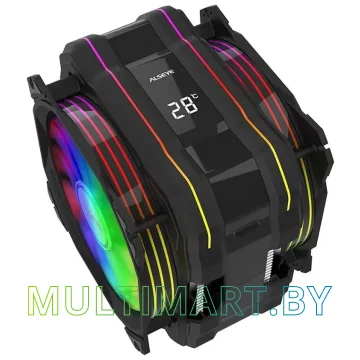 Кулер ALSEYE M120D Plus (черный) картинка 3